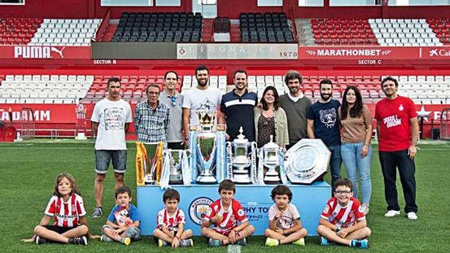 Montilivi veu els  títols aconseguits    pel Manchester City