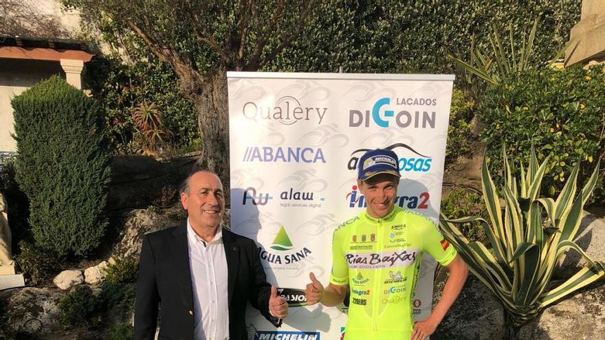 Eddie Van Heerden, del Club Ciclista Rías Baixas.