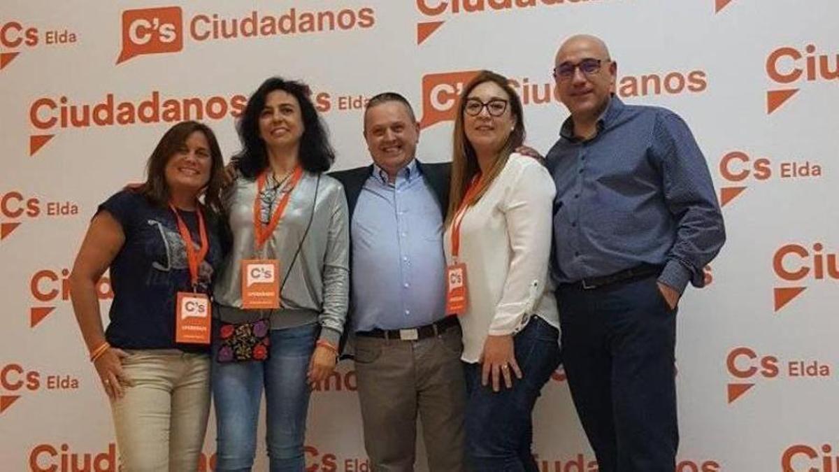 Imagen de los cinco concejales que iniciaron mandato en Ciudadanos y que han presentado su renuncia.