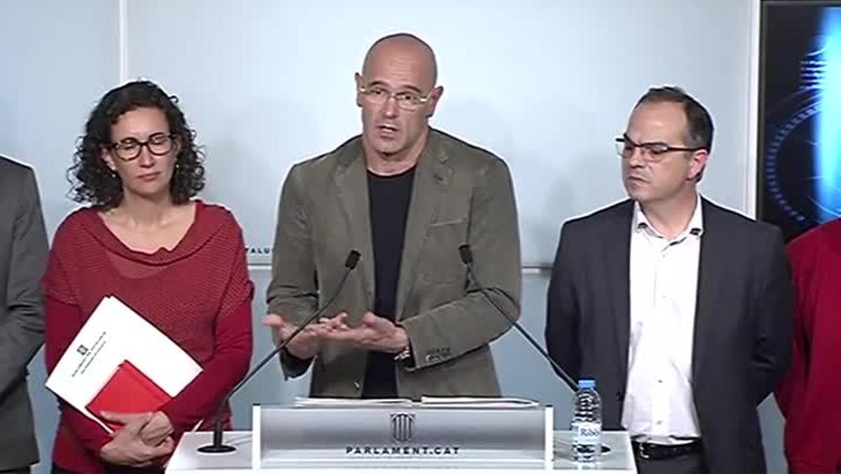 Romeva remarca que Artur Mas ’es y será’ el único candidato de Junts Pel Sí.