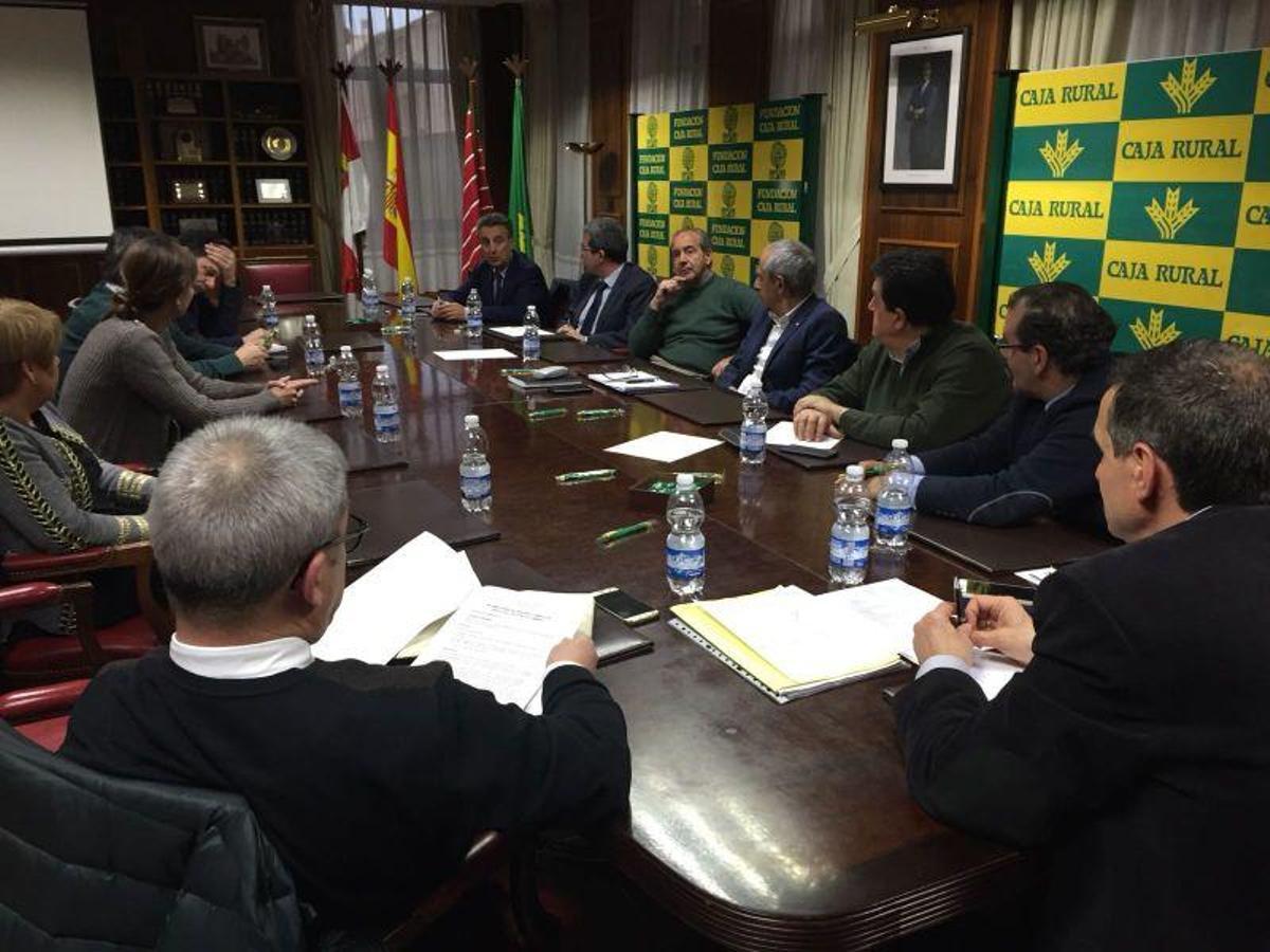 Mesa de trabajo celebrada hoy.