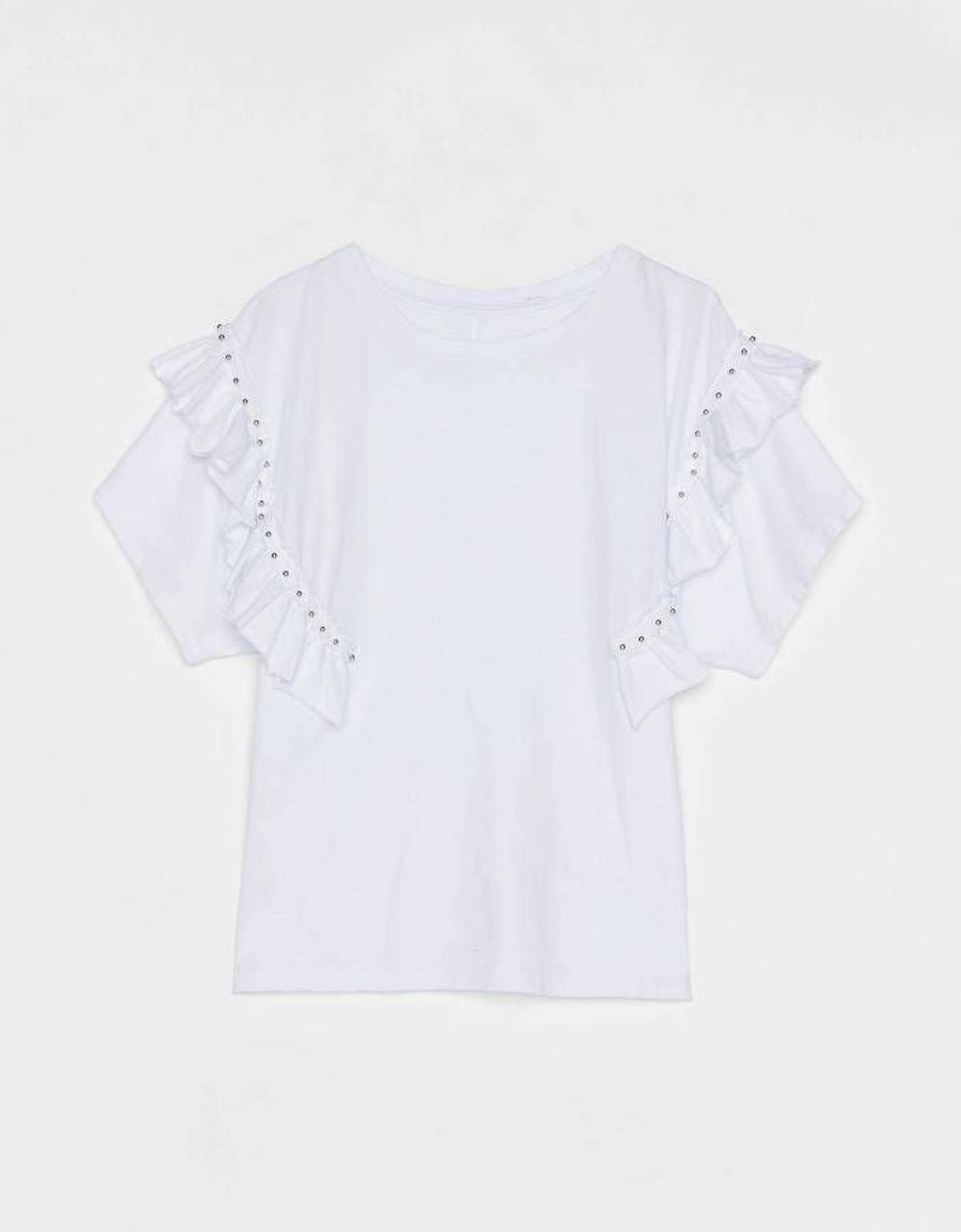 La blusa con volantes