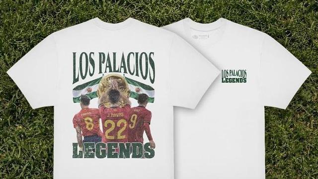 La camiseta de Gloria Vendimia en homenaje a los campeones del Mundo.