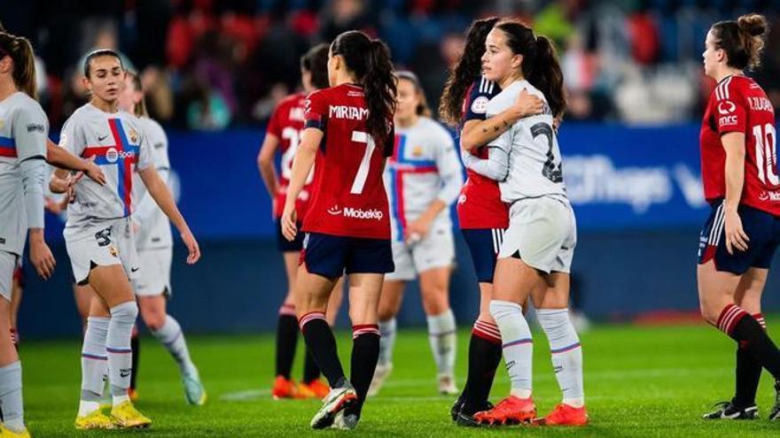 Osasuna - FC Barcelona, duelo de octavos de final de la Copa de la Reina.