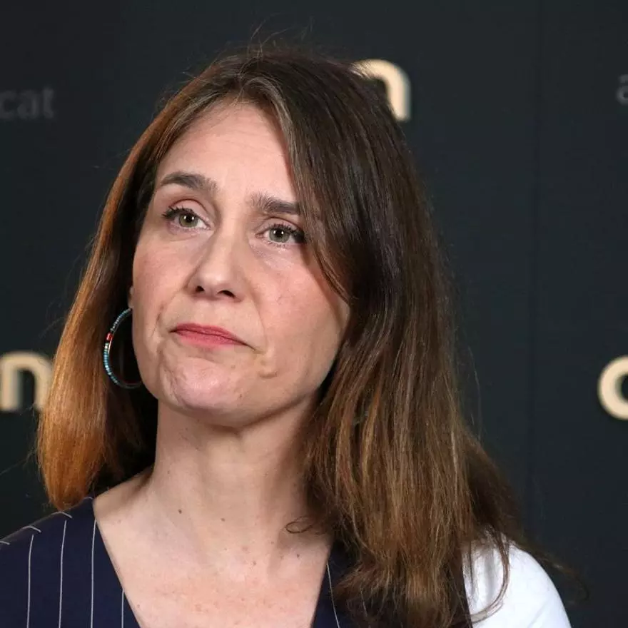Jéssica Albiach, líder de los Comuns en el Parlament