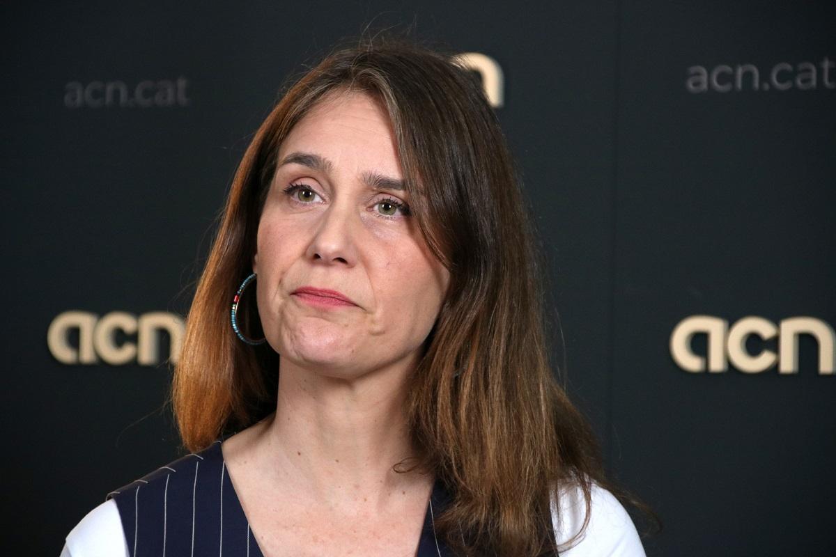 La presidenta del grupo de los Comuns en el Parlament, Jéssica Albiach