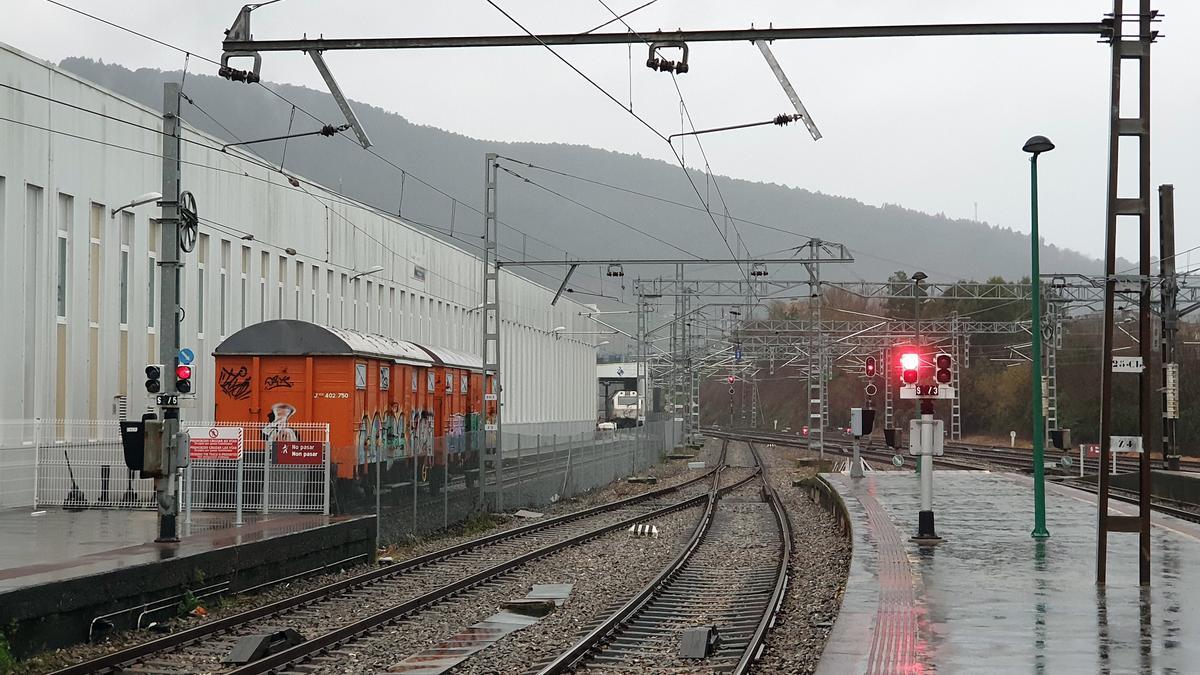 El siniestro ocurrió en las inmediaciones de la estación de Redondela