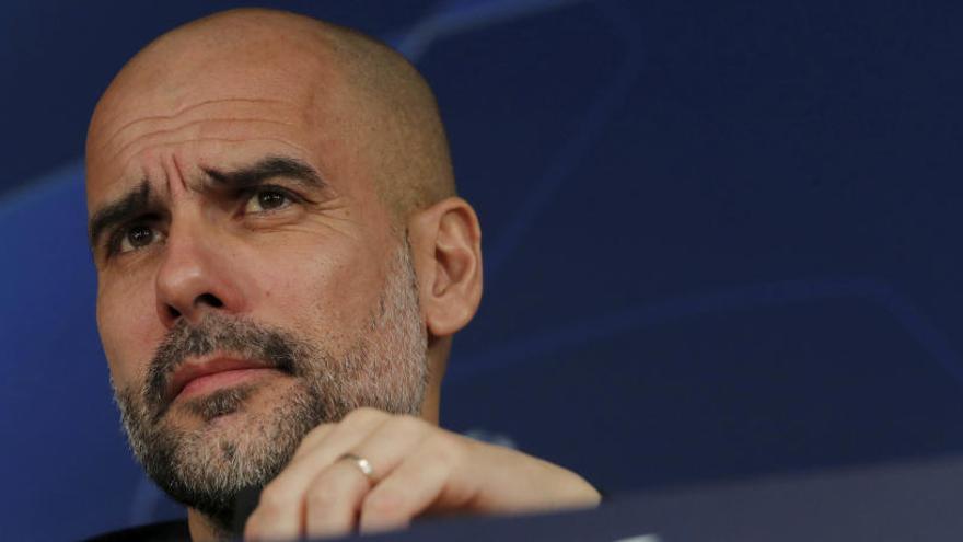 Pep Guardiola, entrenador del Manchester City