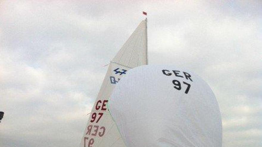 Los malagueños Ruiz y Dávila, a la espera del viento