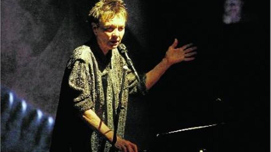 Música Laurie Anderson uneix tecnologia i poesia a l&#039;Auditori de Girona