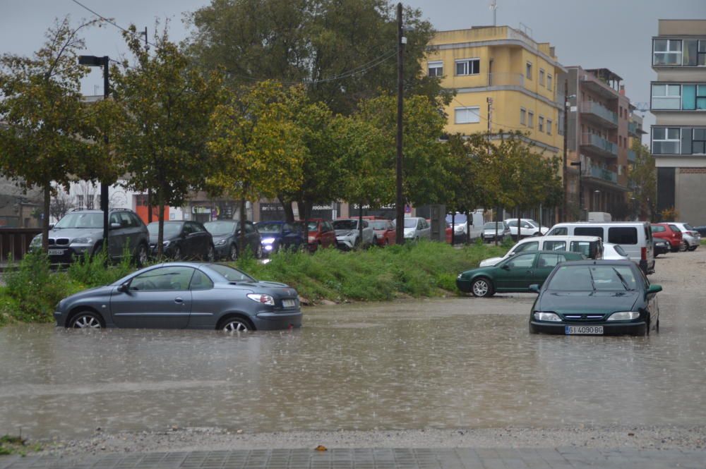 Imatges del temporal del diumenge 18 de novembre