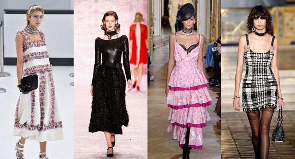 Choker en pasarela