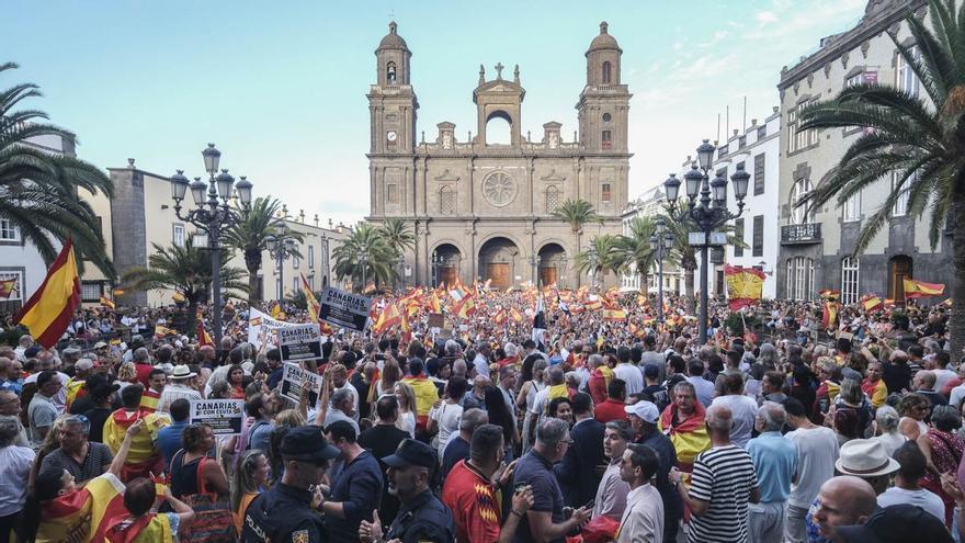 Manifestación por Ceuta en la Plaza de Santa Ana