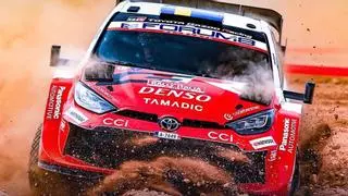 Solberg, primer líder del Rally de Italia-Cerdeña por delante de Ogier, Evans y Pajari