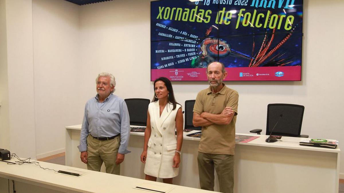 Rosendo Fernández, Sandra Quintas y Xulio Fernández.   | // IÑAKI OSORIO