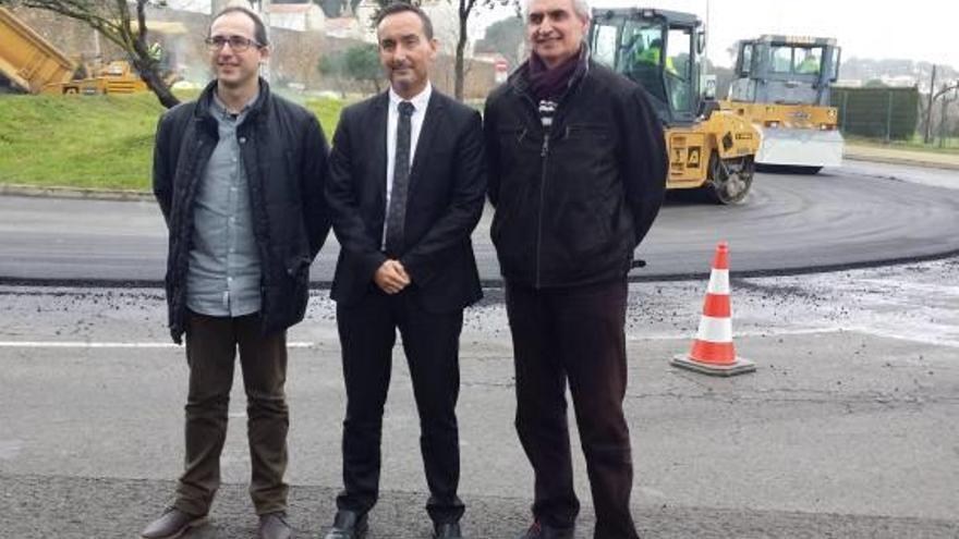 Visita a les obres de la ronda Est de Palamós