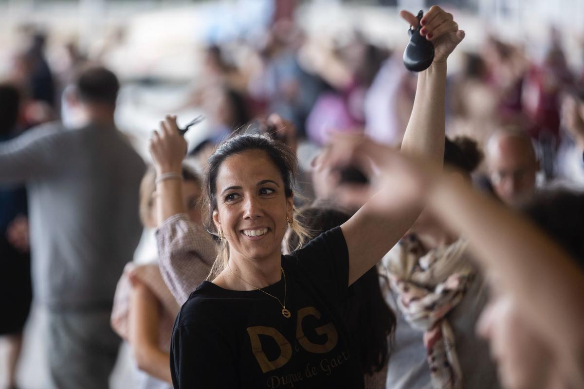 Ensayo general de la "Dansà de les Falles" 2026 (adultos)