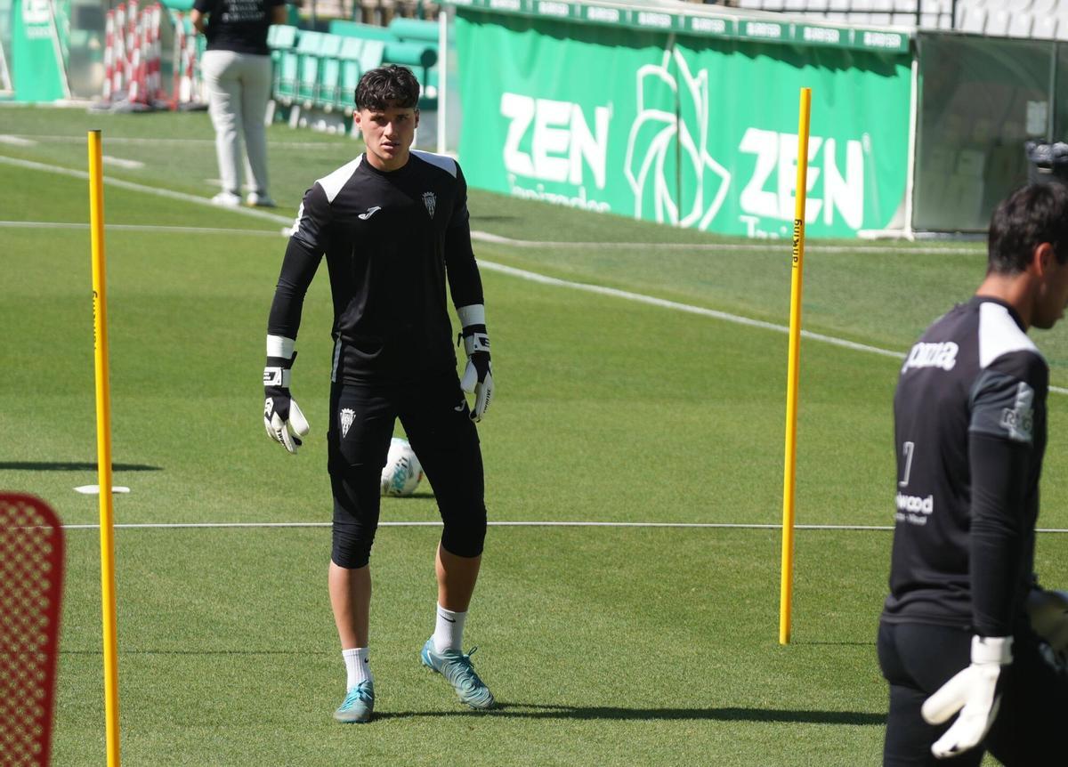 Córdoba. Entrenamiento del Córdoba C.F