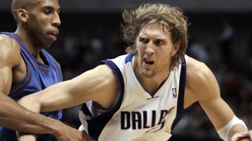 Fotografía de archivo de Dirk Nowitzki.