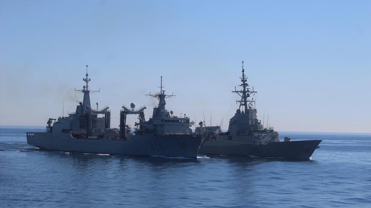 Los buques recalarán en la capital de la Costa del Sol tras haber participado en el ejercicio de la Armada y de la OTAN Dynamic Mariner/Flotex-25.