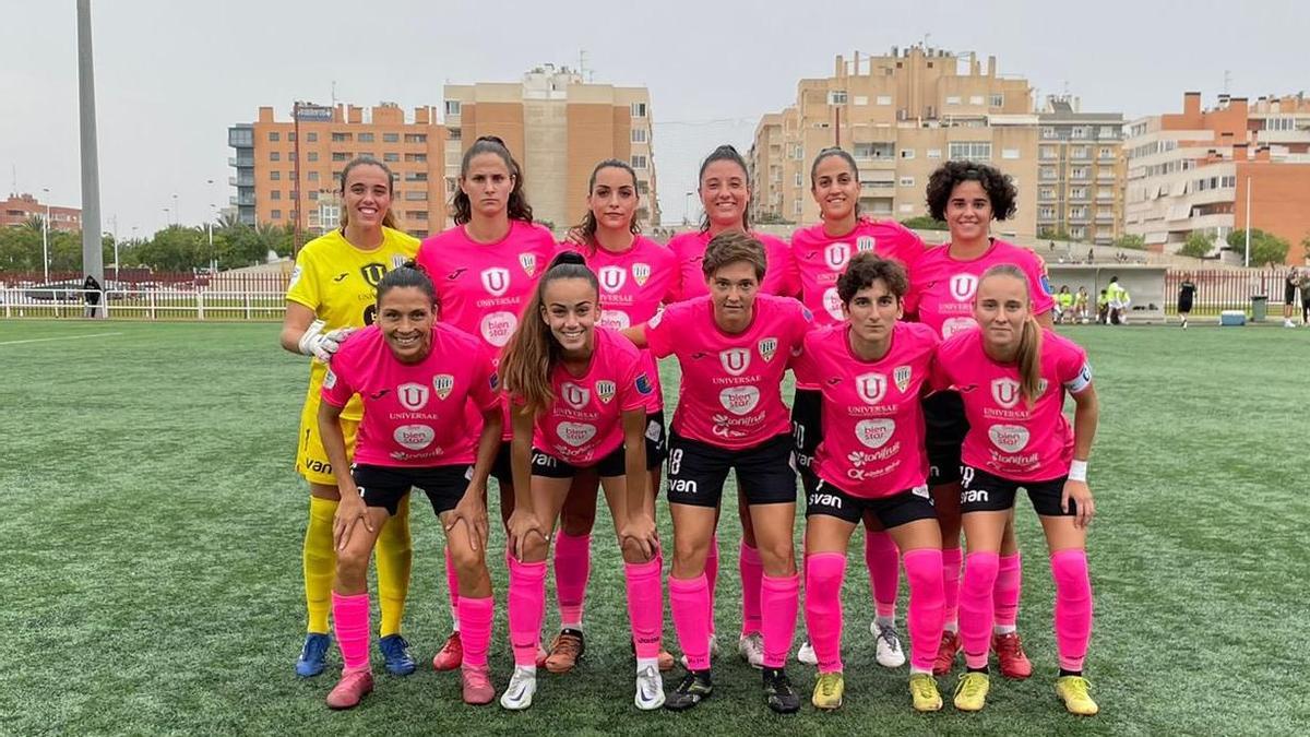 Once inicial del Alhama ElPozo en la eliminatoria en Elche.