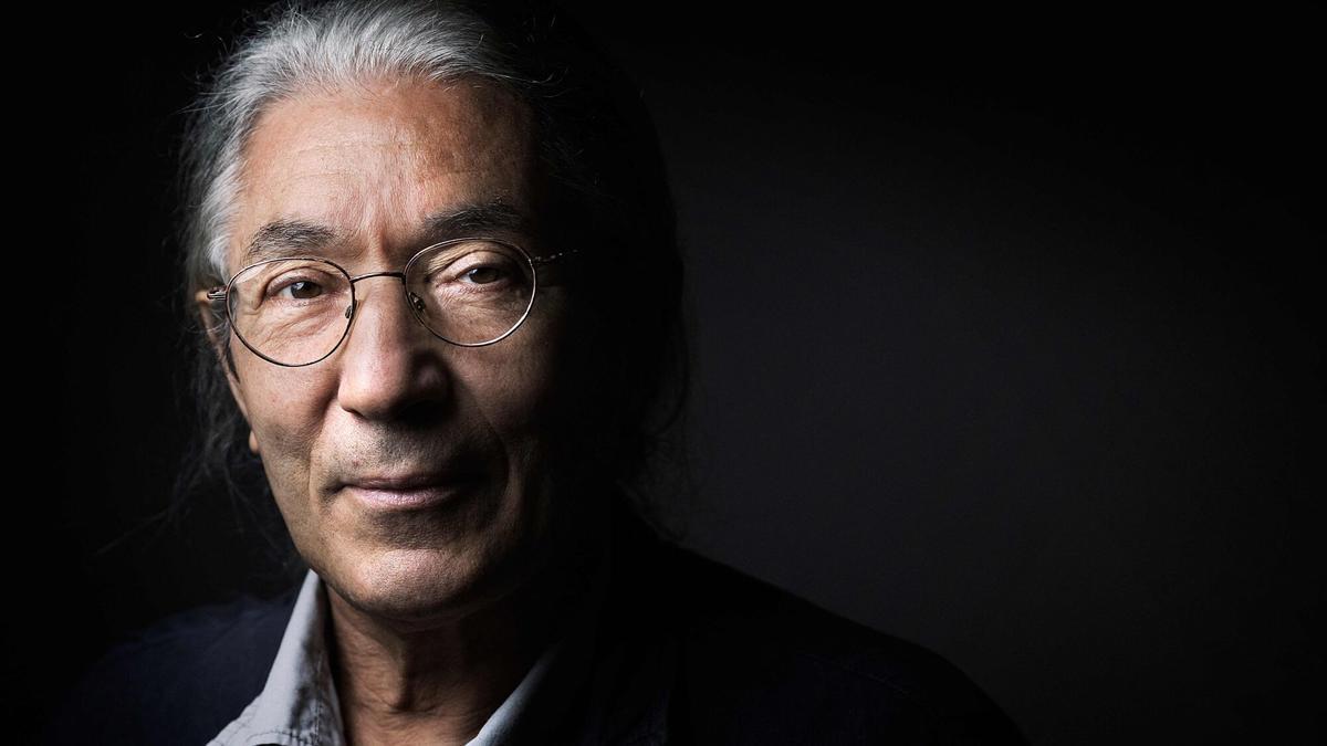 El escritor Boualem Sansal retratado en París en 2015.