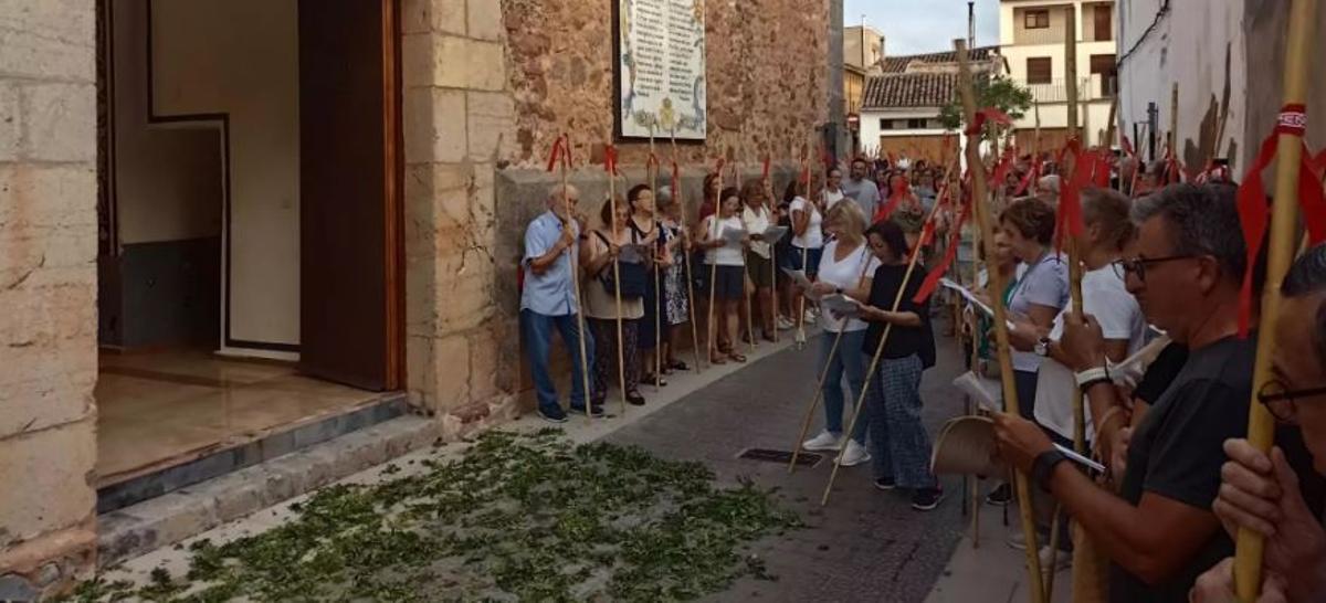 Instante de la romería.