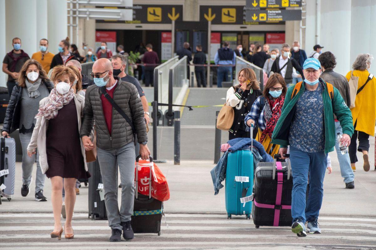 Imagen del aeropuerto de Palma de Mallorca.