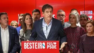 Gómez Besteiro asume los malos resultados del PSdeG y asegura que “su destino” está en Galicia