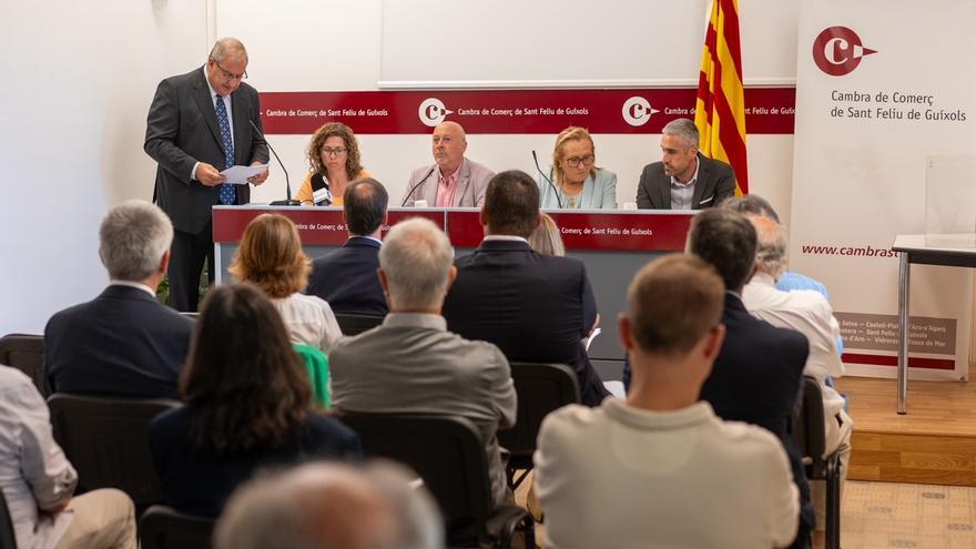 Pere Ayach, nou president de la Cambra de Comerç de Sant Feliu de Guíxols