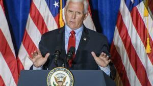El exvicepresidente de EEUU Mike Pence.
