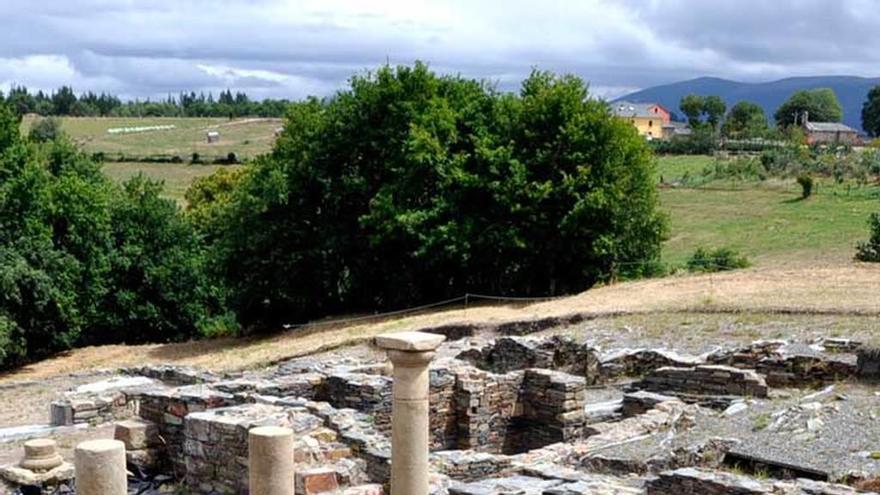 Domus romana en el Chao Samartín.