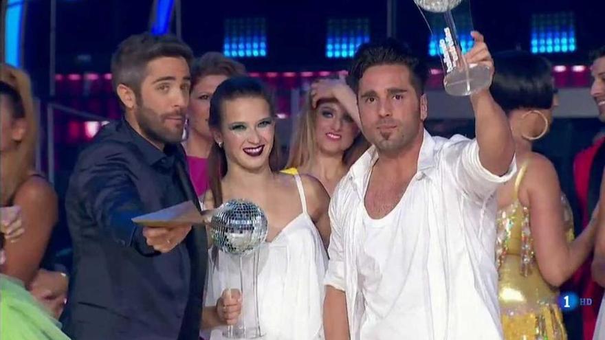 David y Yana, ganadores de &#039;Bailando con las estrellas&#039;.