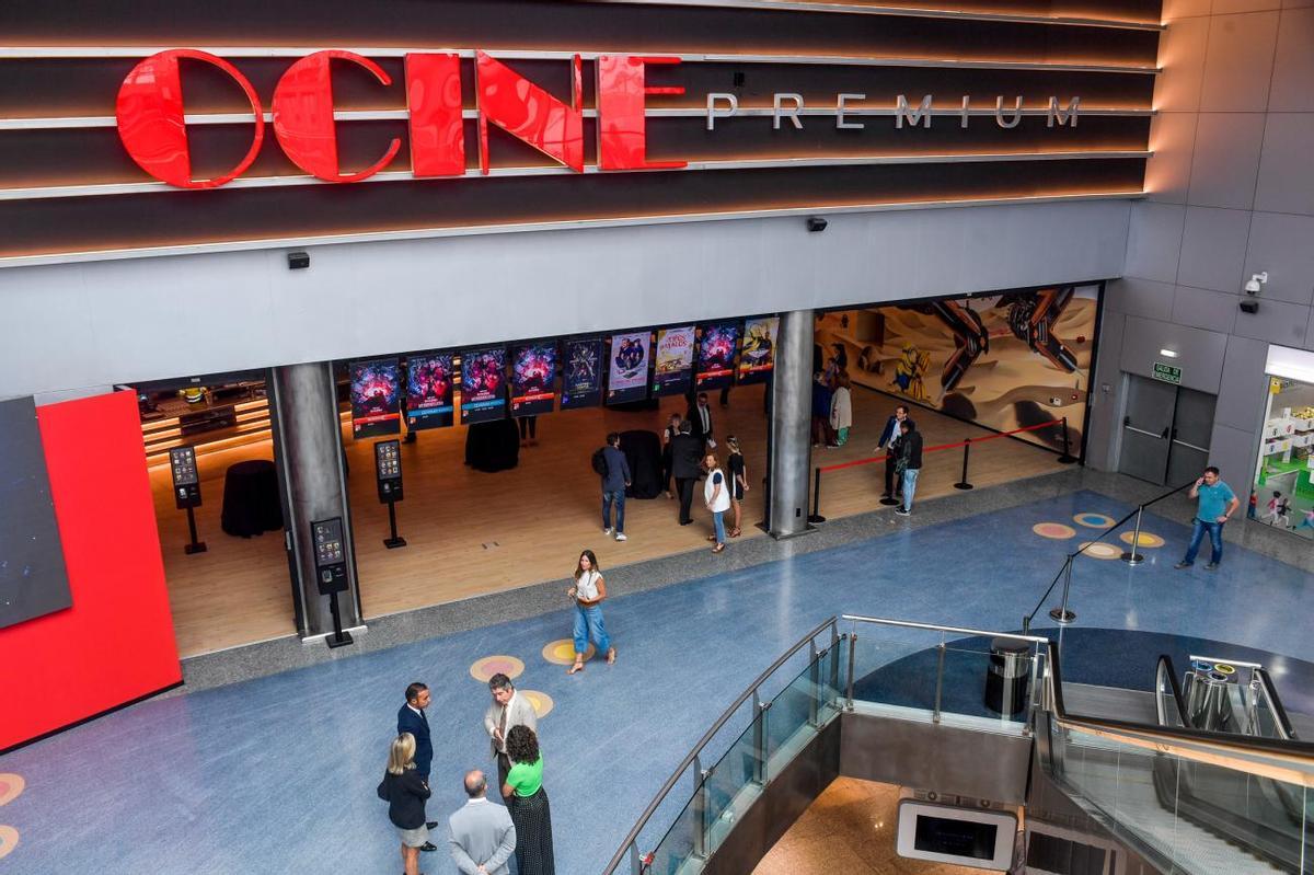 Inauguración de OCine, en el Centro Comercial 7 Palmas