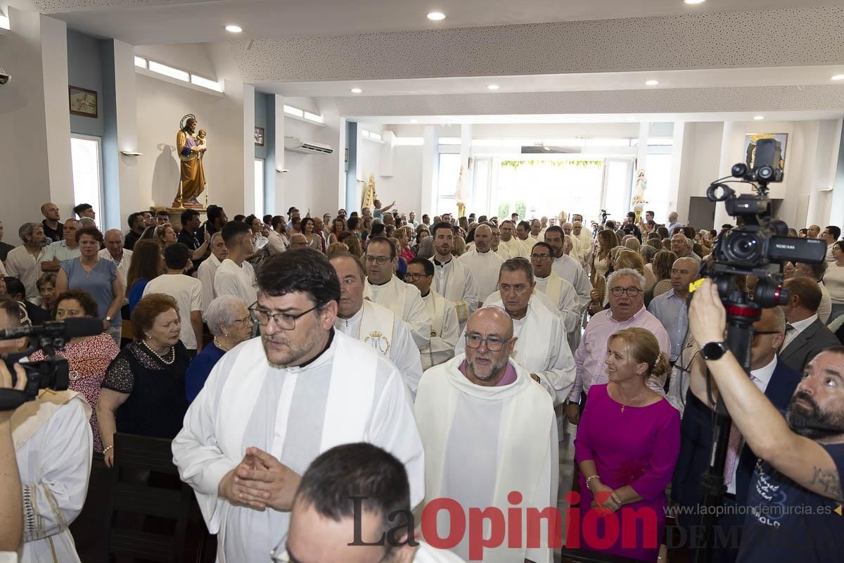 Así se ha vivido la ordenación sacerdotal de Miguel Tovar Fernández en la pedanía molinense de Torrealta