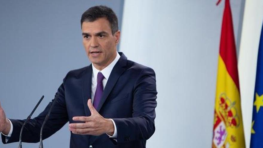 El presidente del Gobierno, Pedro Sánchez.