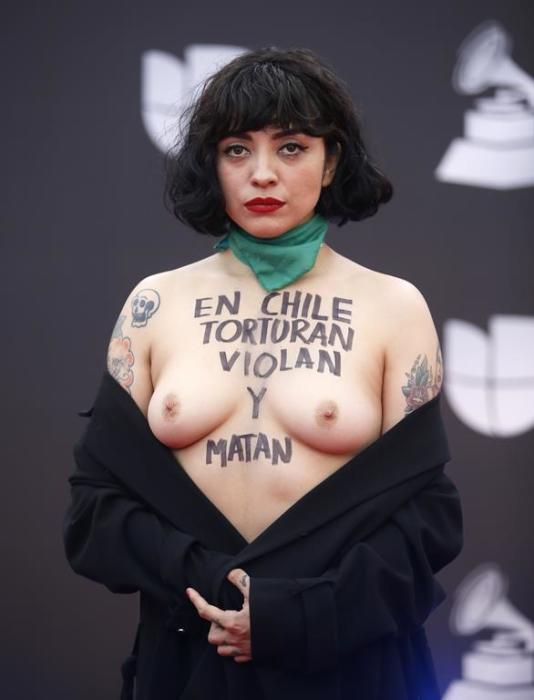 La catifa vermella dels Grammy llatins 2019