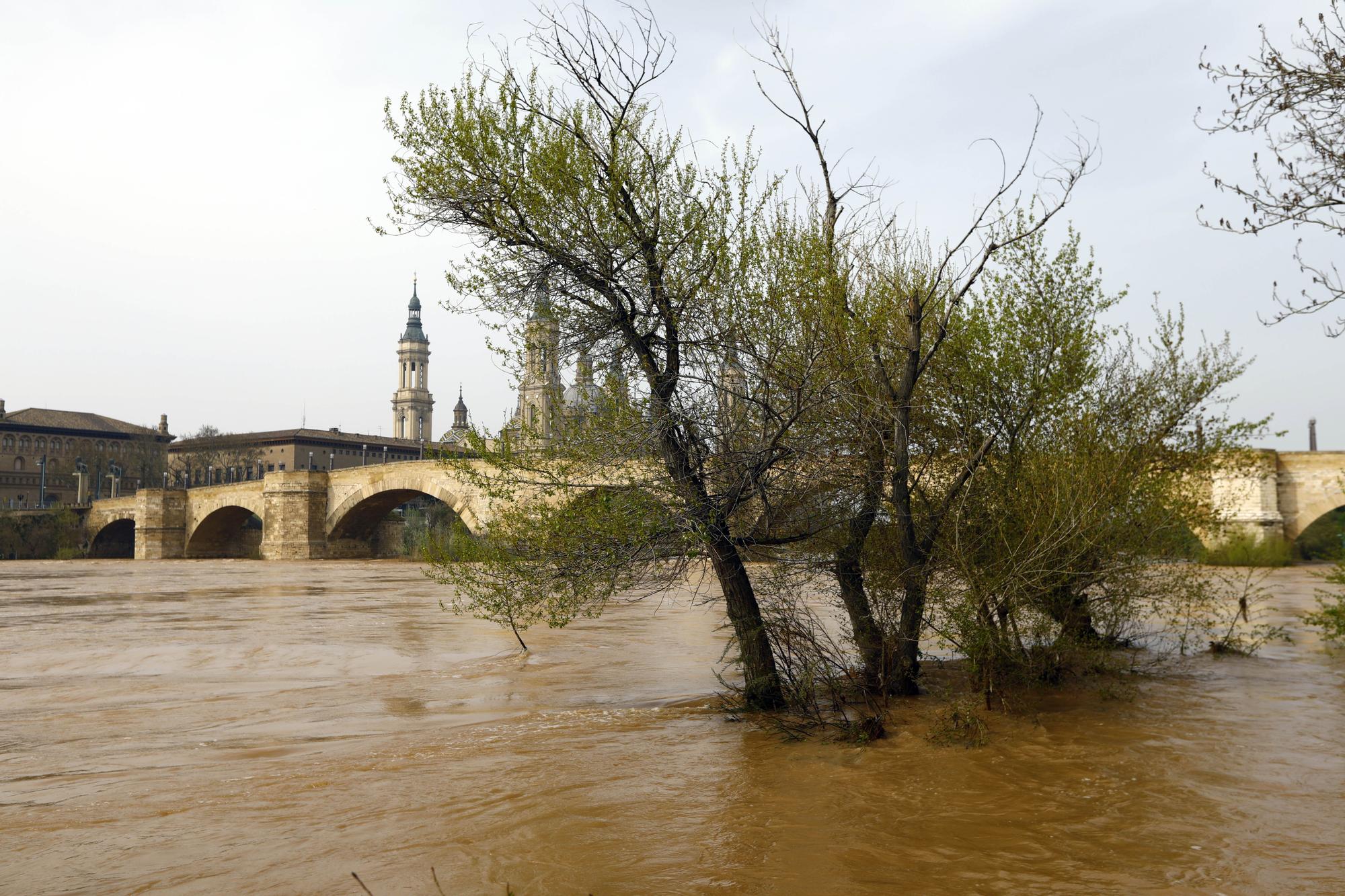 Crecida del río Ebro