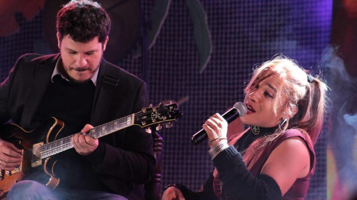 La cantante aragonesa Viki Lafuente.