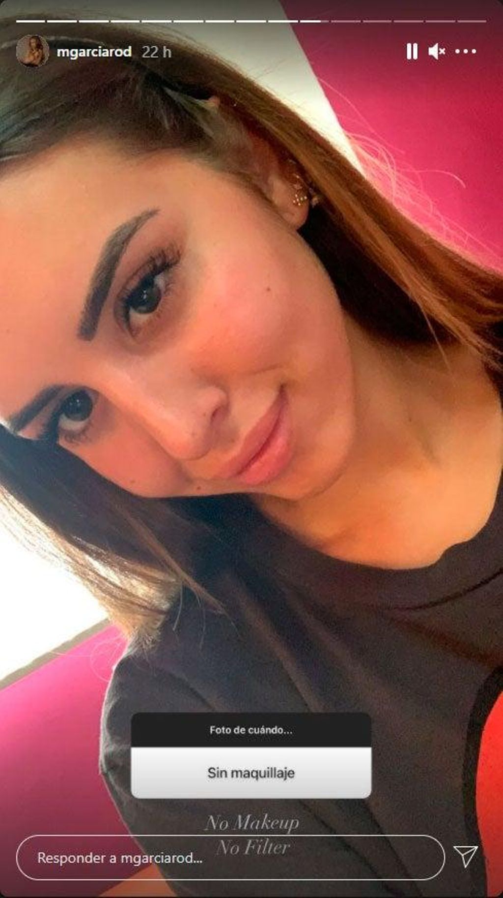 Marina García ('La isla de las tentaciones 3') sin maquillaje: un story de Instagram