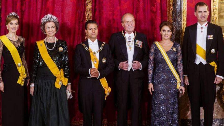 El Rey cede al Príncipe el testigo como primer embajador ante Peña Nieto