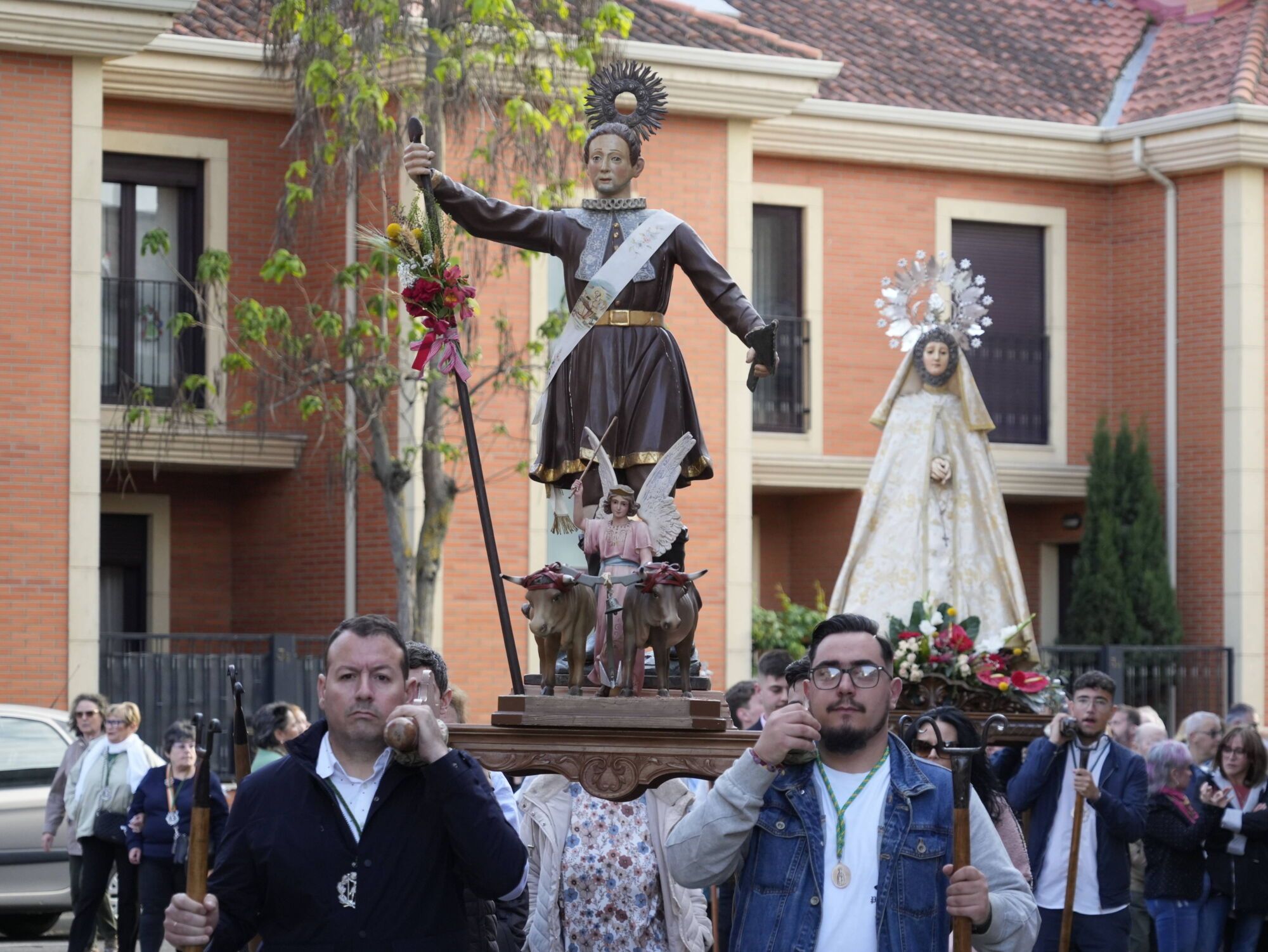 Las mejores imágenes de la procesión de San Isidro en Zamora
