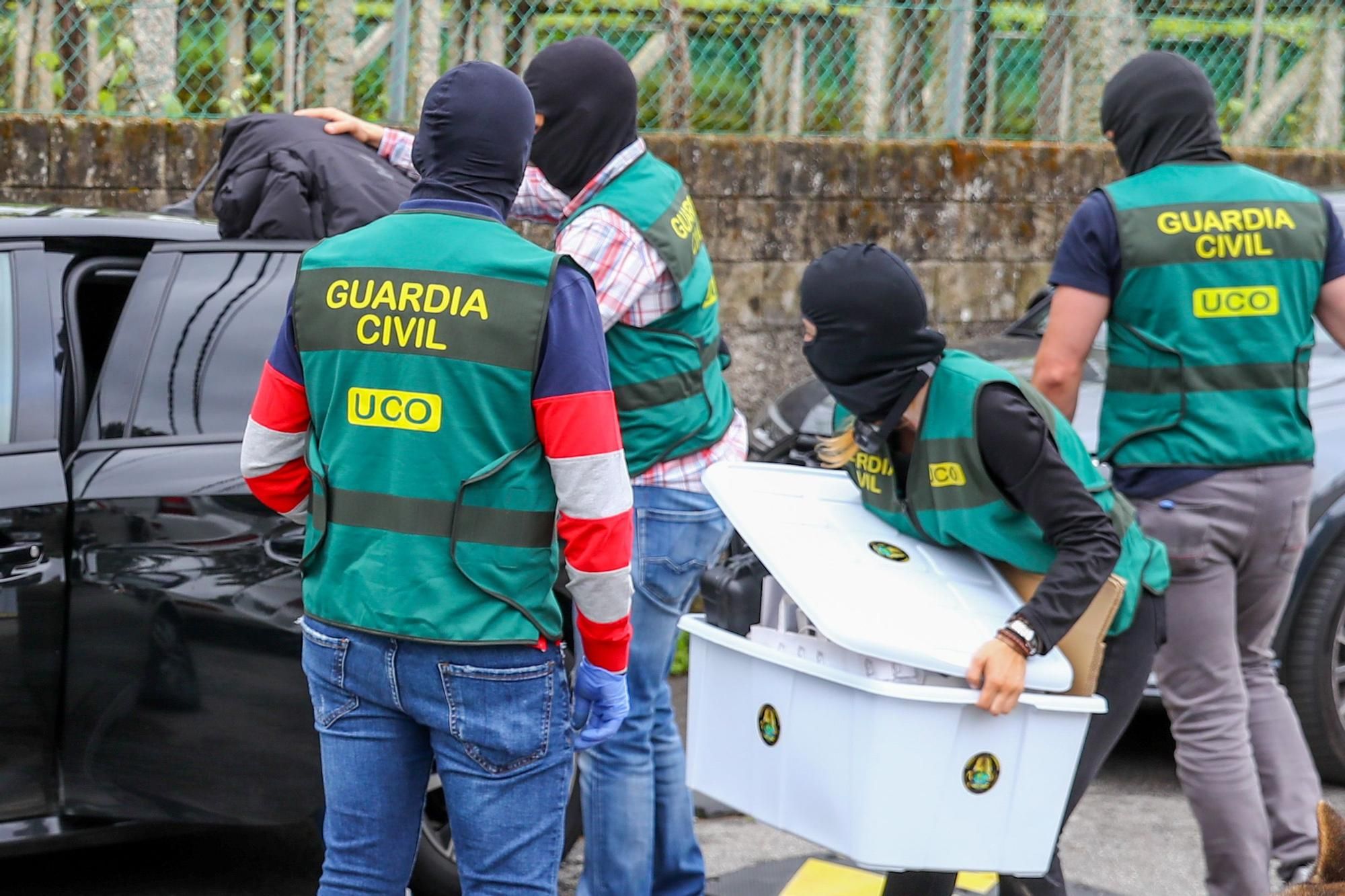 Nuevo golpe a la droga en Vilagarcía, Tui y Ponteareas