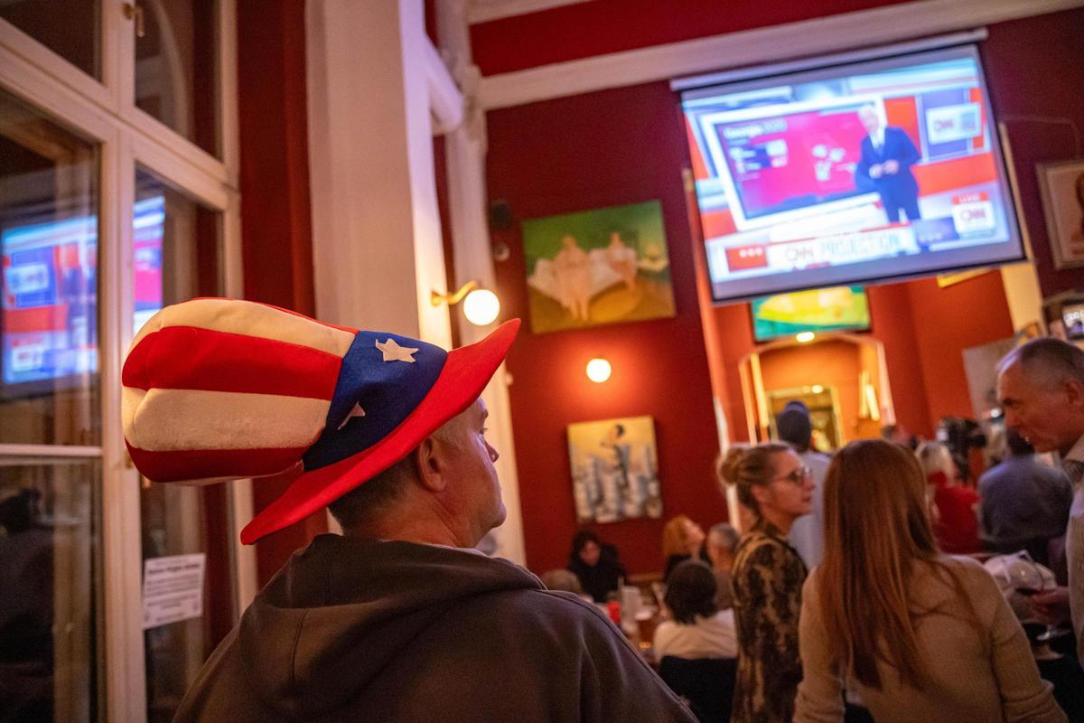 La jornada electoral en Estados Unidos, en imágenes