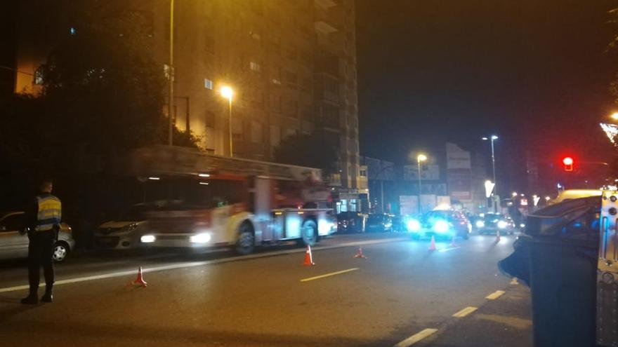 El operativo obligó a cerrar un carril // FdV