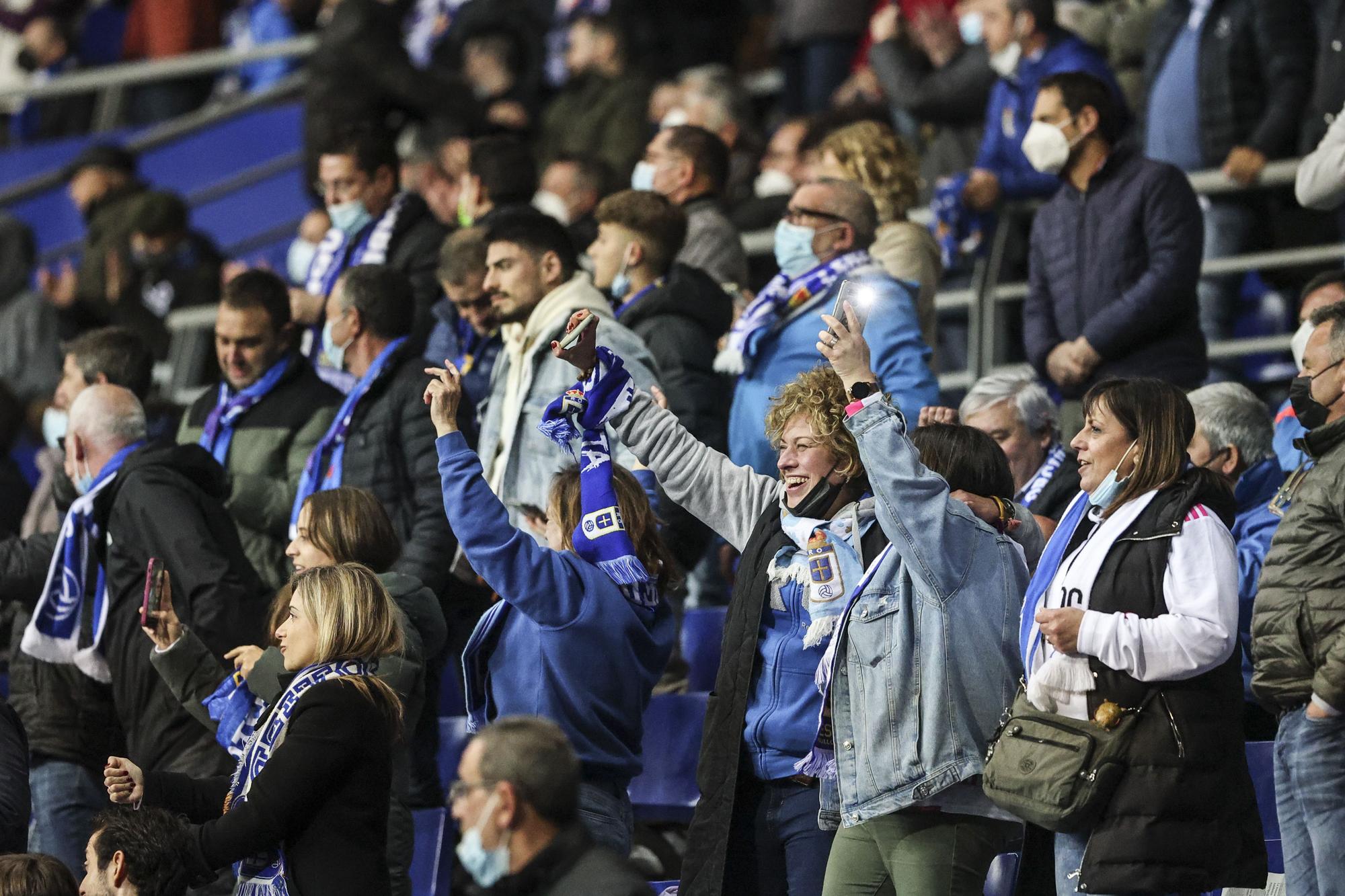 Las mejores imágenes de la victoria del Real Oviedo ante el Valladolid