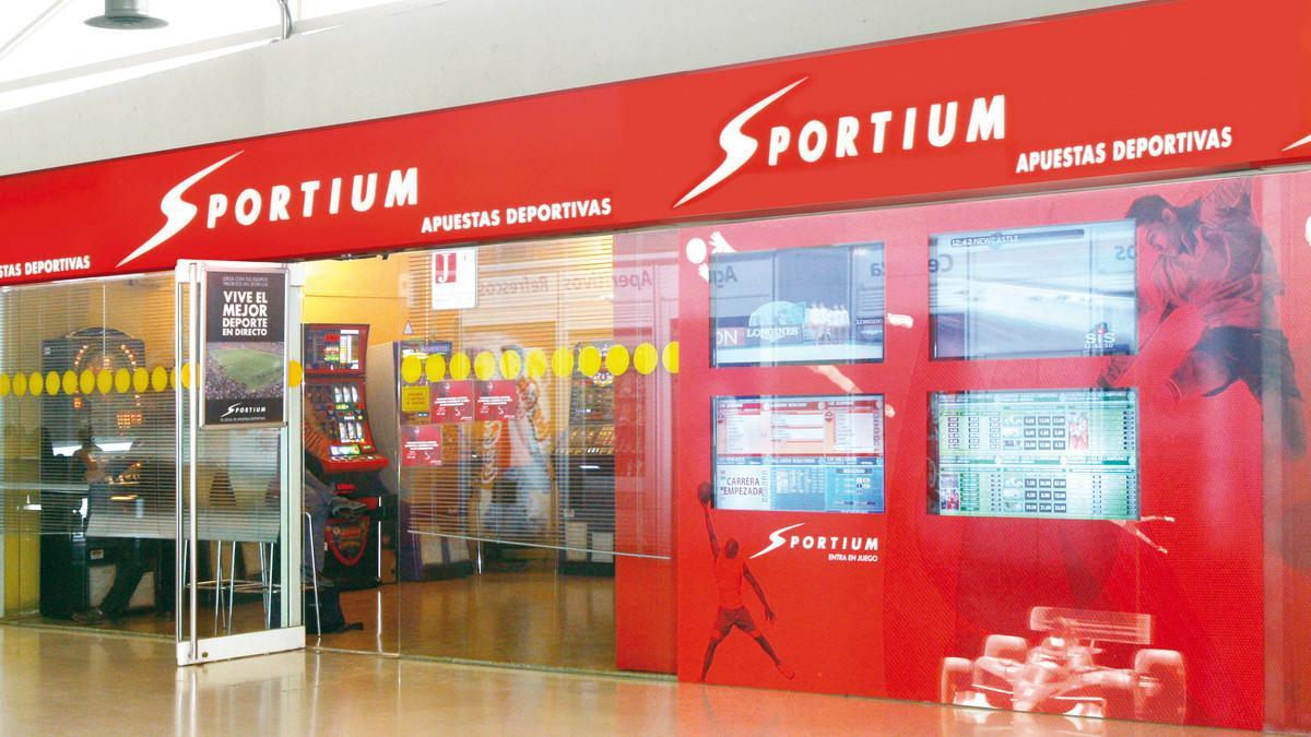 Local de apuestas deportivas de Sportium (Cirsa).