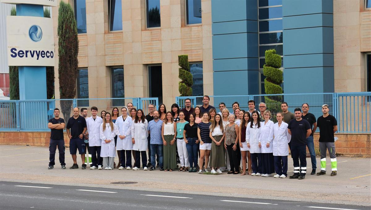 El equipo de Servyeco desarrolla, produce y suministra productos innovadores y sostenibles.
