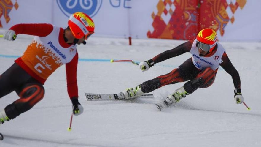 Santacana y el aragonés Galindo consiguen el oro en descenso