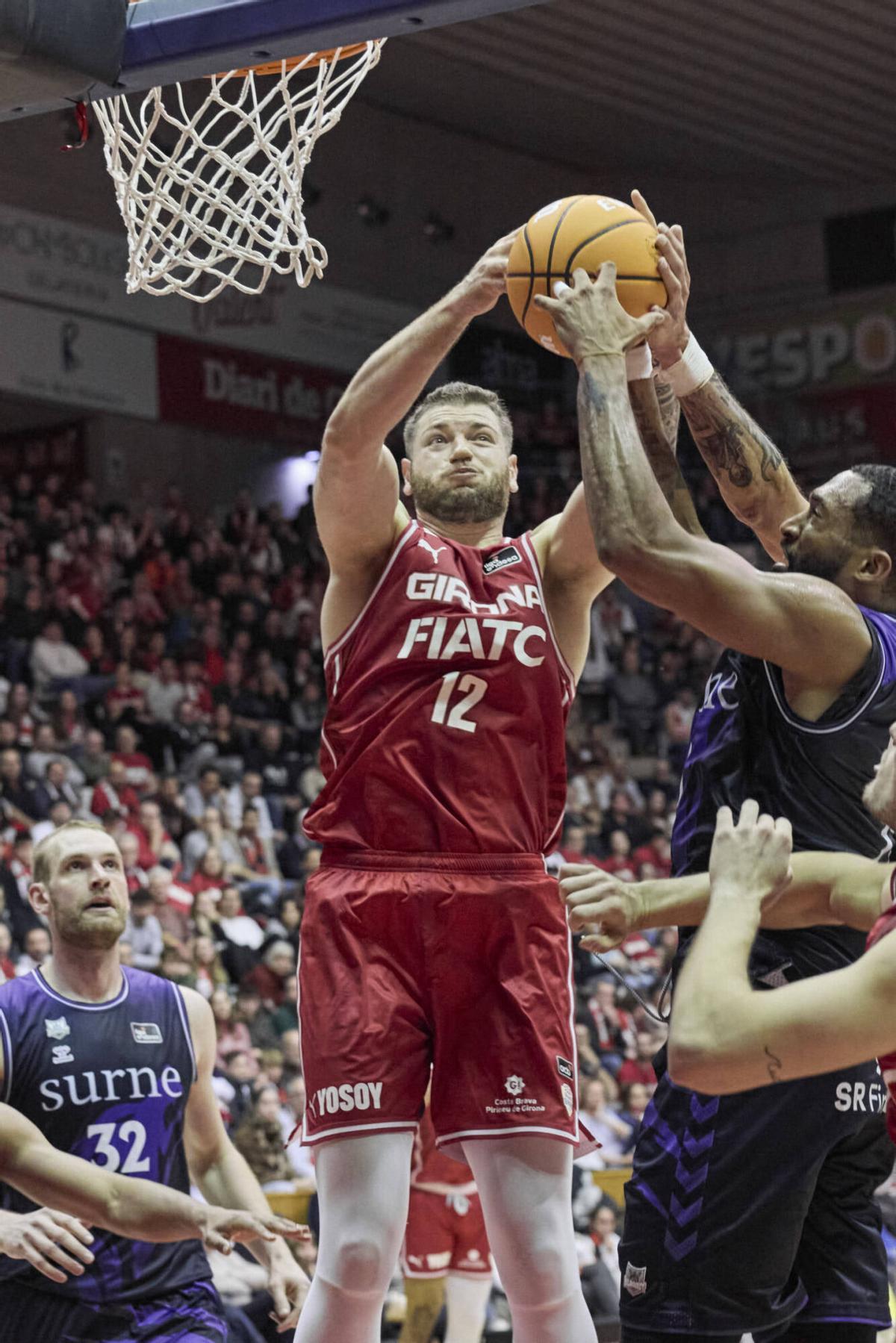 El Bàsquet Girona-Surne Bilbao, en imatges